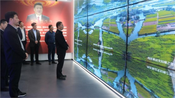 羅小云副省長調研贛撫平原灌區(qū)相關工作，并參觀江西省農(nóng)業(yè)水價綜合改革宣傳展覽中心